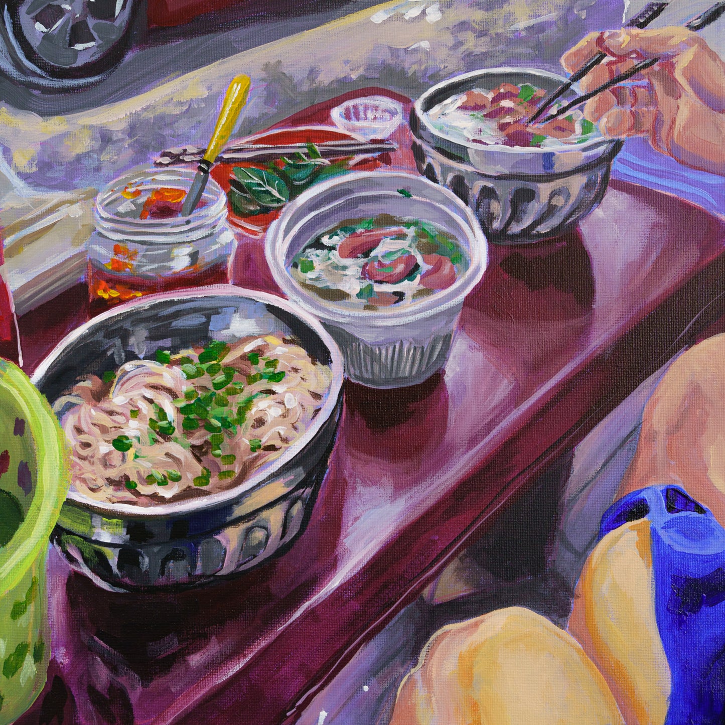 Soup Canvas Print
