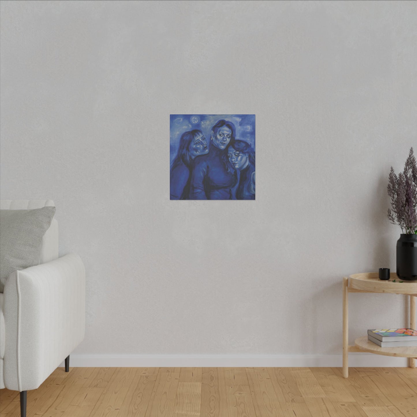 BLUE Canvas Print